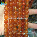 10mm Natural Carnelian Gemstone Stone Light Red Agate Ruby Stones Round Gemstone Beads